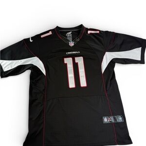 Nike NFL Arizona Cardinals Larry Fitzgerald #11 On Field Jersey Size L Stains